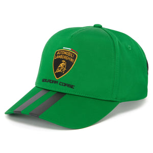 Lamborghini Adult Squadra Corse Travel Cap Green