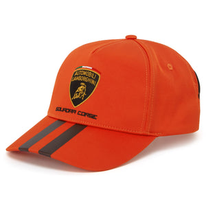 Lamborghini Adult Squadra Corse Travel Cap Orange