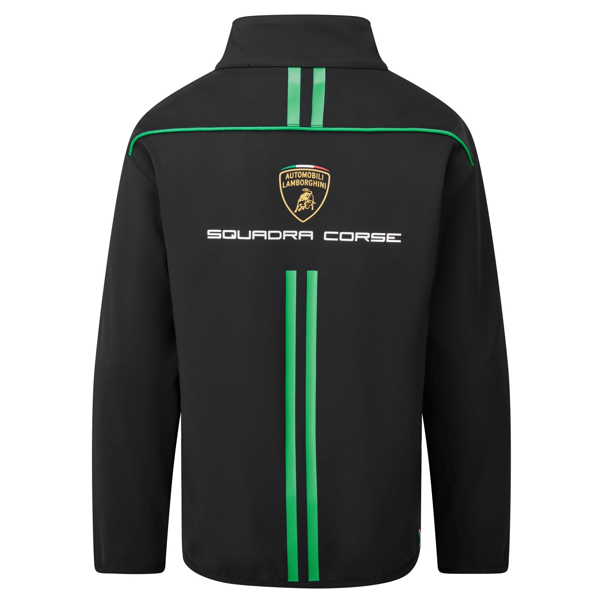 Lamborghini Squadra Corse Men's Team Softshell Jacket Black