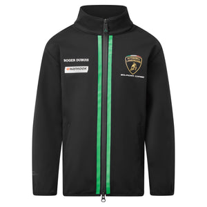 Lamborghini Squadra Corse Men's Team Softshell Jacket Black