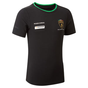 Lamborghini Squadra Corse Kid's Team T-Shirt Black