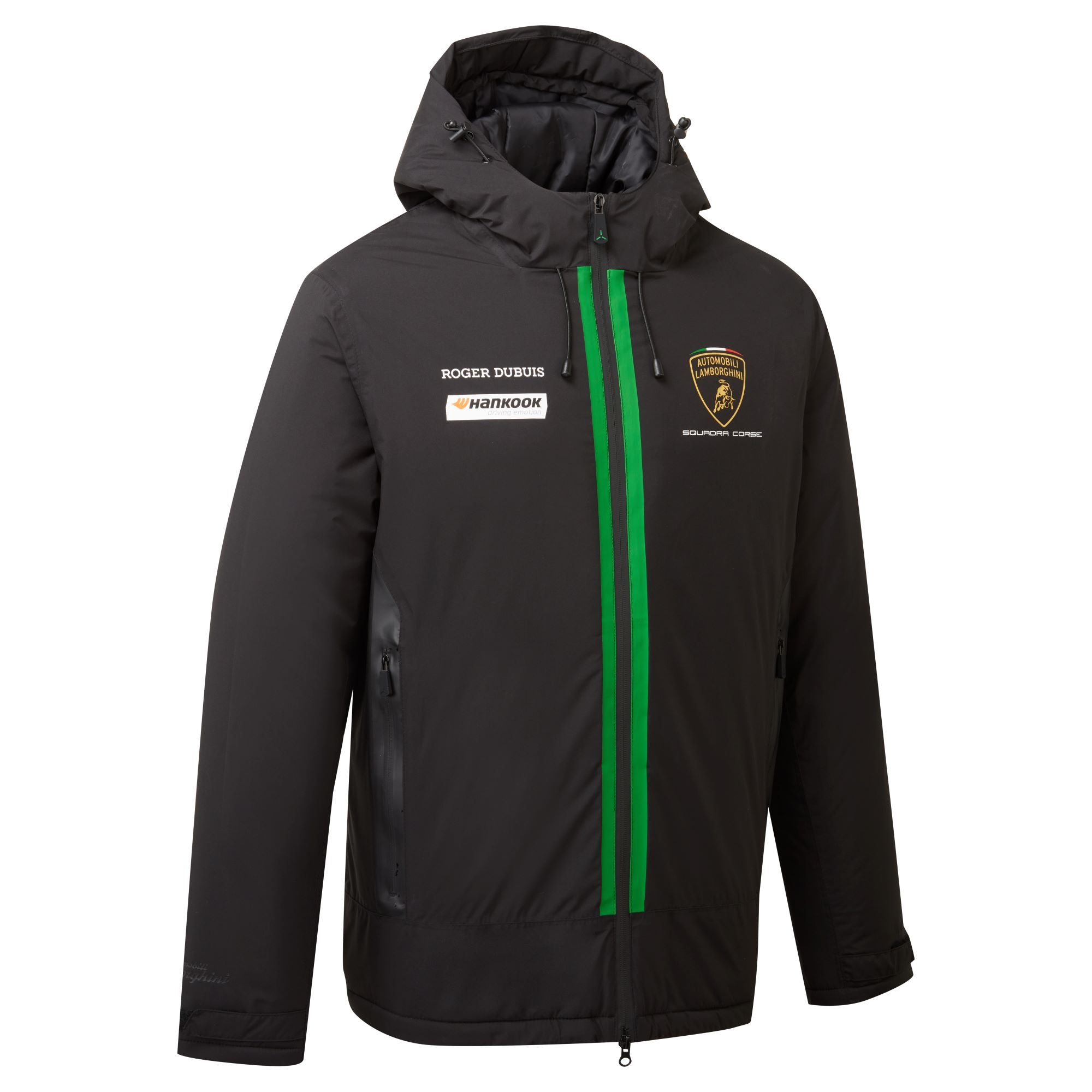 Lamborghini Squadra Corse Men's Team Winter Jacket Black