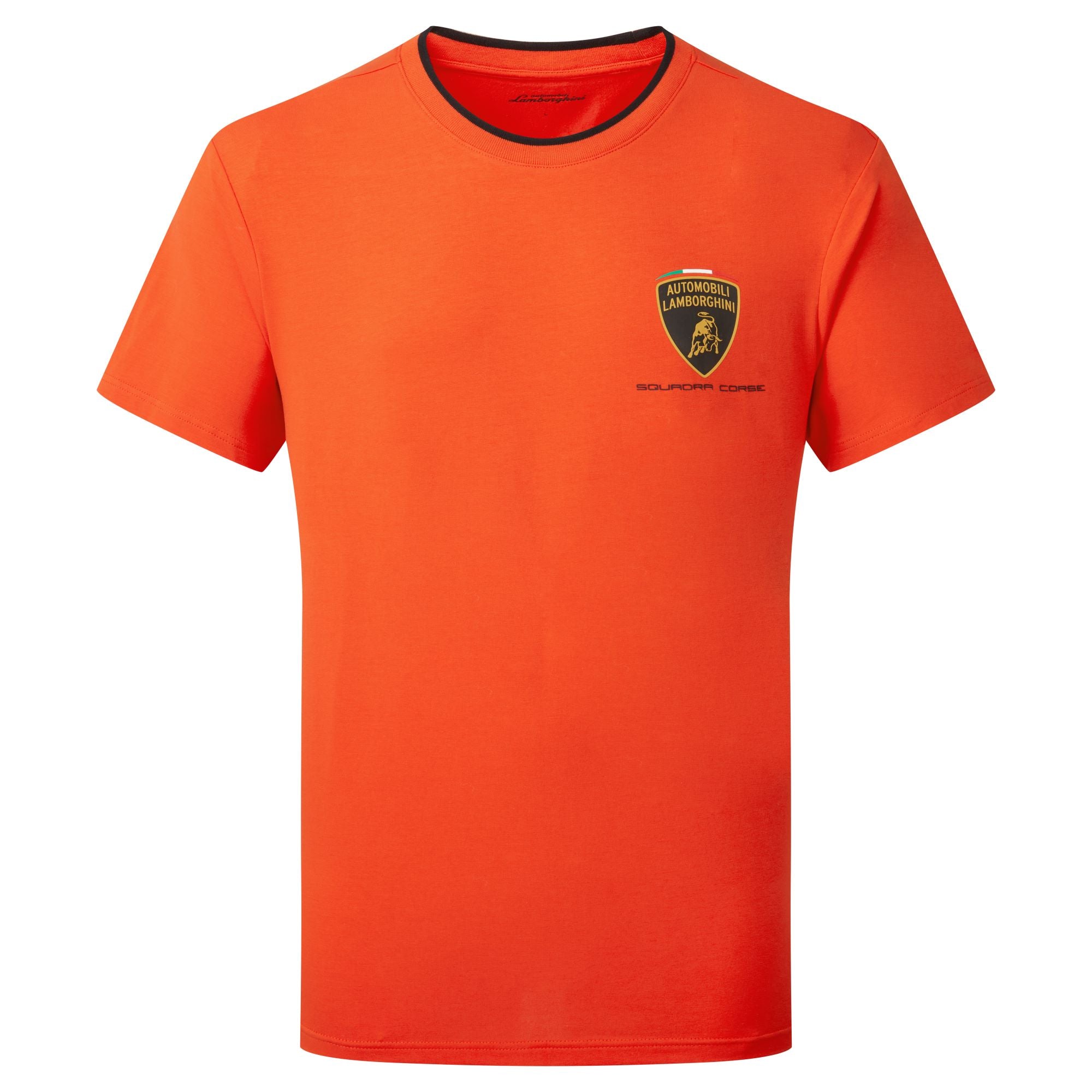 Lamborghini Squadra Corse Men's Travel T-Shirt Orange