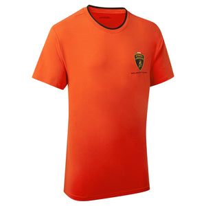 Lamborghini Squadra Corse Men's Travel T-Shirt Orange