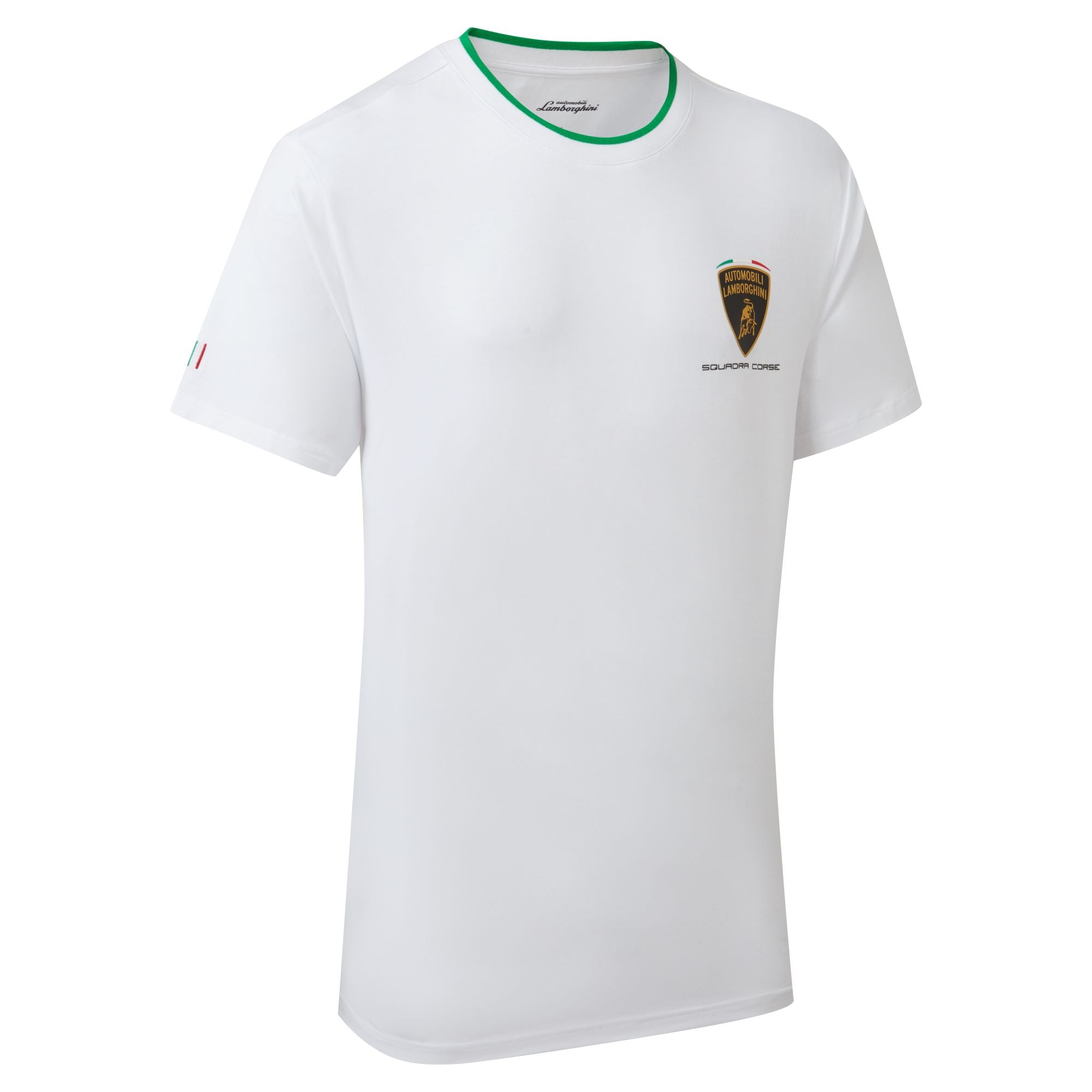 Lamborghini Squadra Corse Men's Travel T-Shirt White