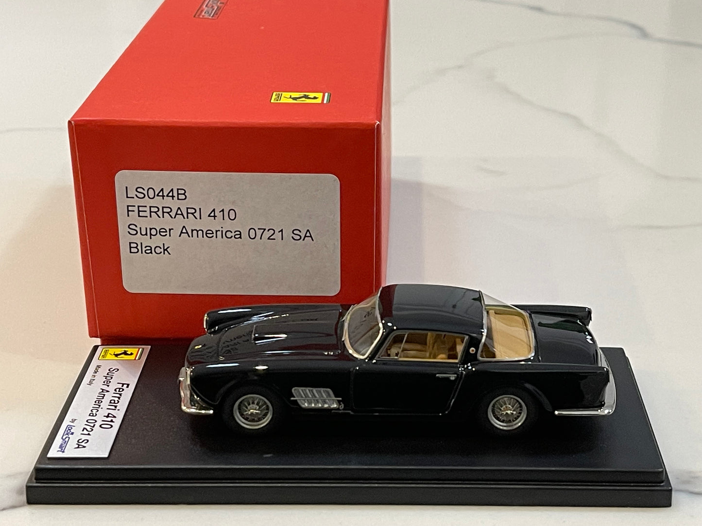 Looksmart 1/43 Ferrari 410 Super America 0721SA 1957 Black LS44B