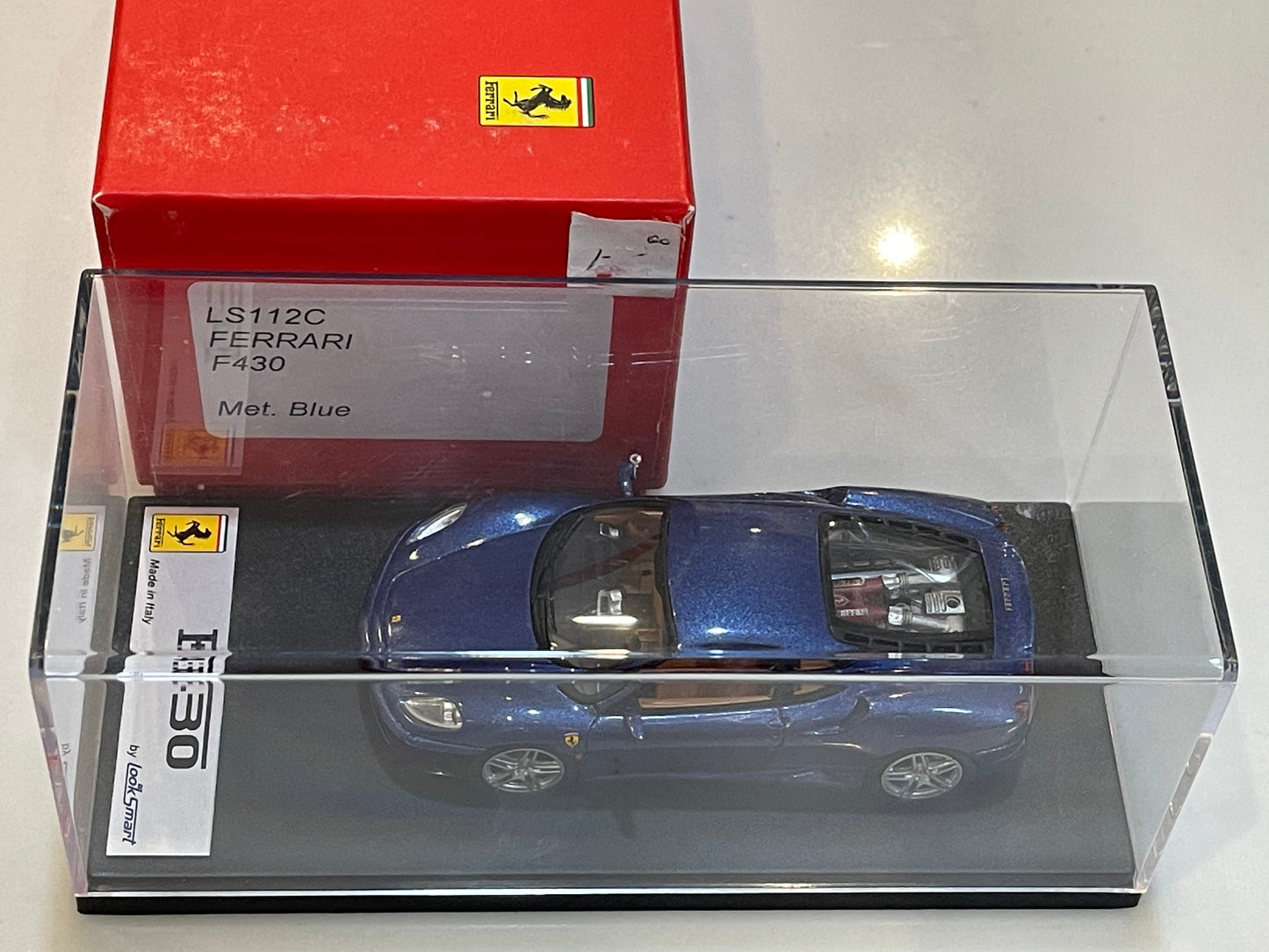 Looksmart 1/43 Ferrari F430 2005 Met. Blue LS112C