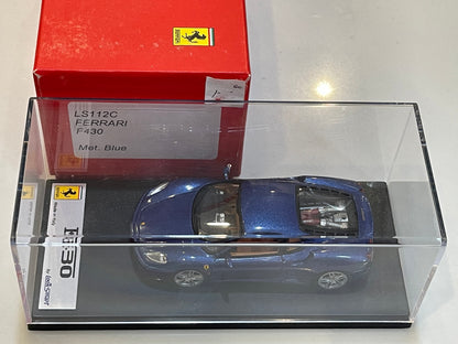 Looksmart 1/43 Ferrari F430 2005 Met. Blue LS112C