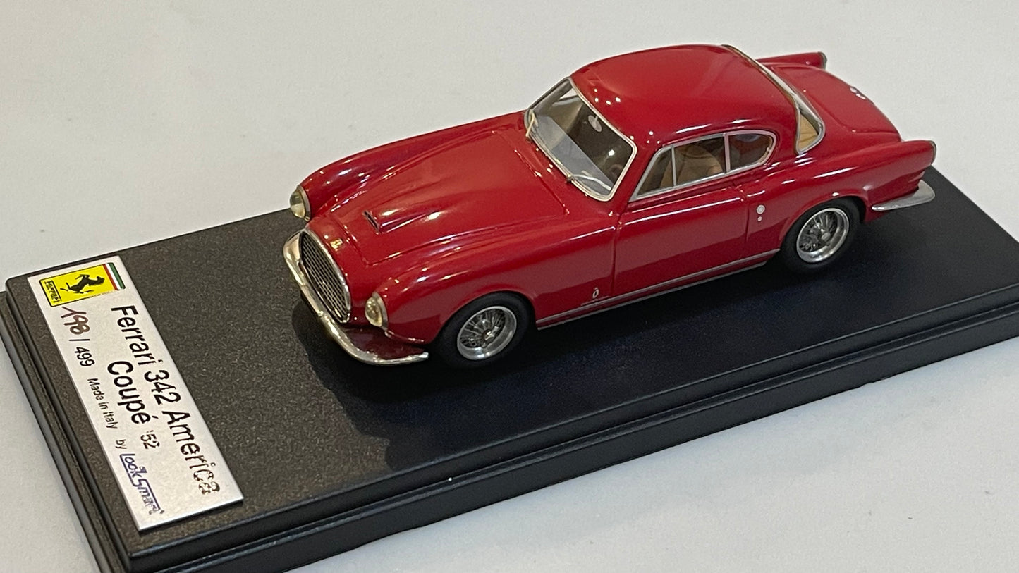 Looksmart 1/43 Ferrari 342 America Coupe 1952 Red LS121