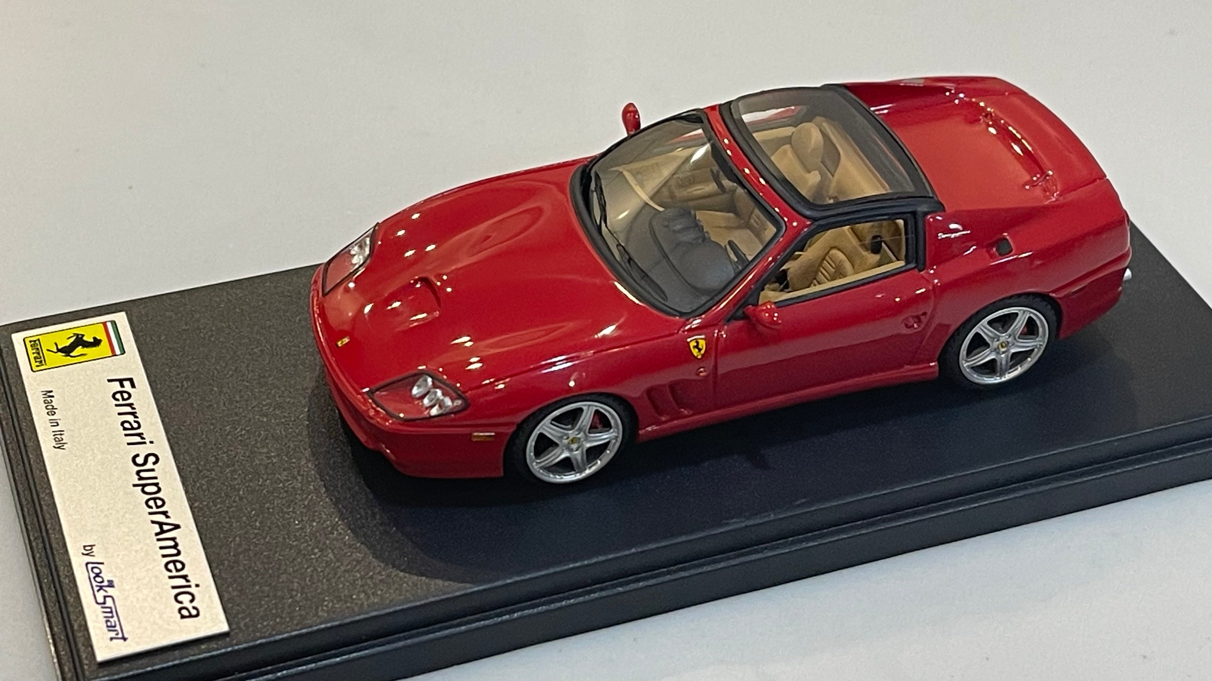 Looksmart 1/43 Ferrari 575 Superamerica 2004 Red LS126A