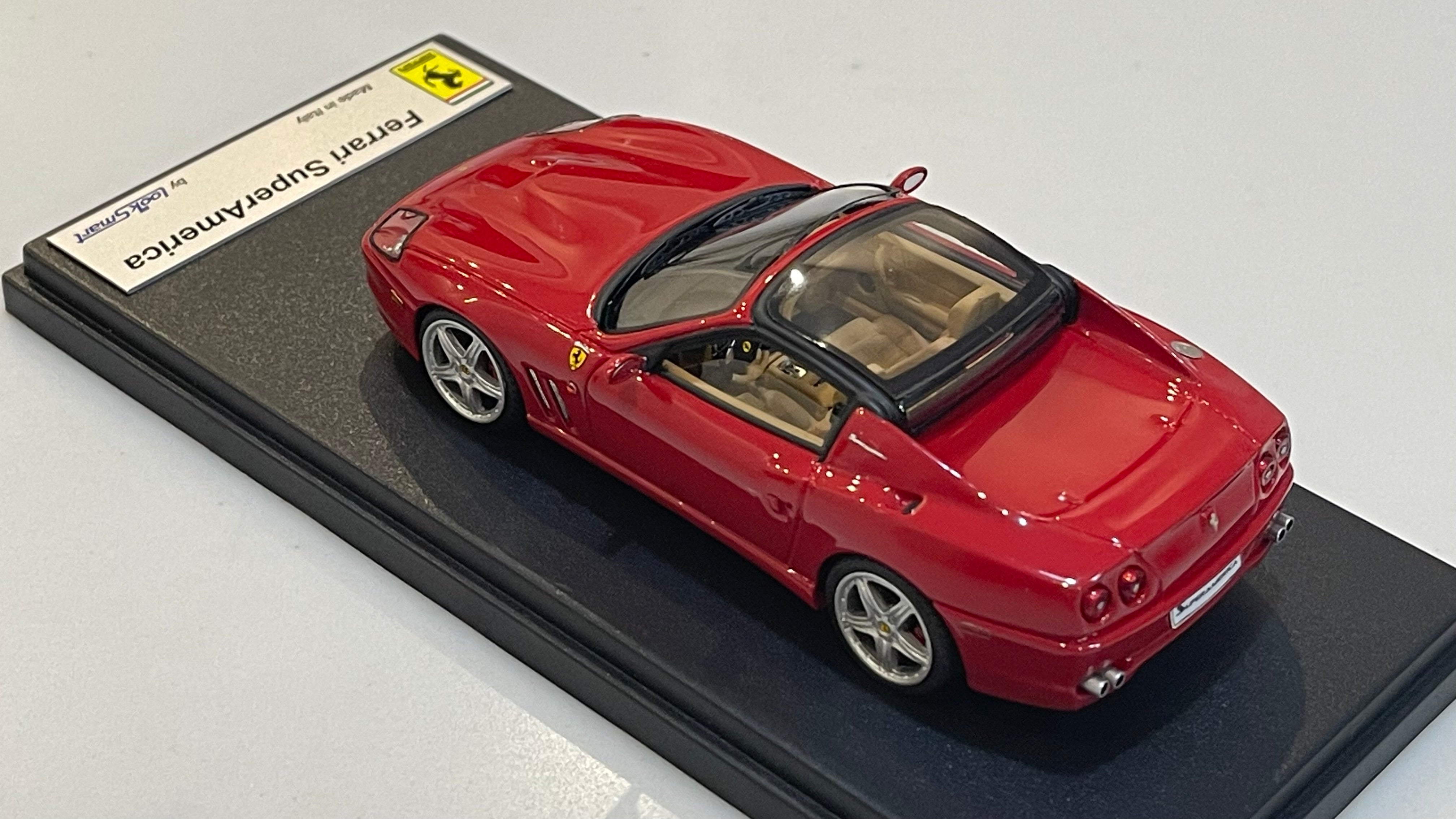 Looksmart 1/43 Ferrari 575 Superamerica 2004 Red LS126A