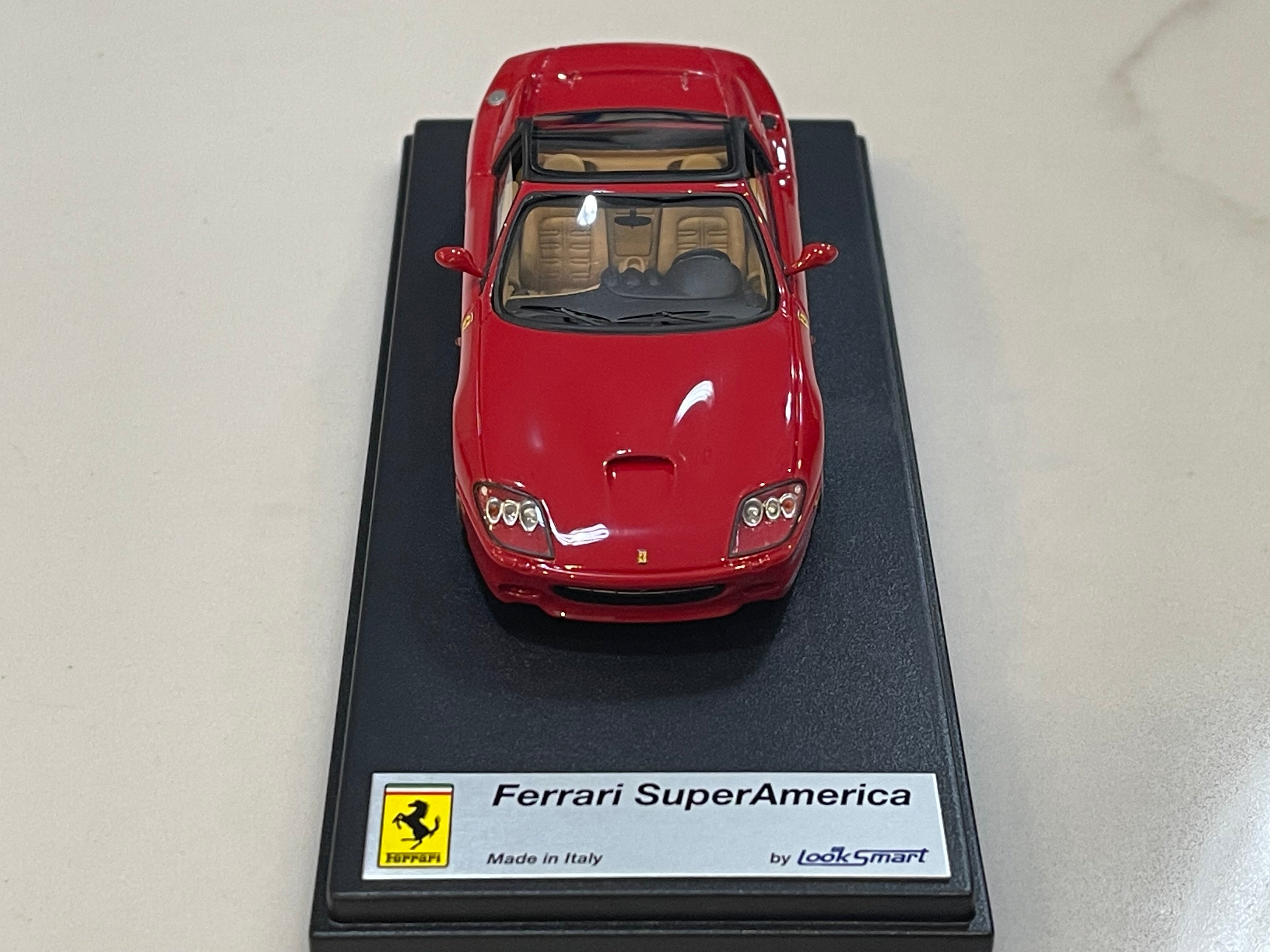 Looksmart 1/43 Ferrari 575 Superamerica 2004 Red LS126A