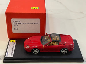 Looksmart 1/43 Ferrari 575 Superamerica 2004 Red LS126A