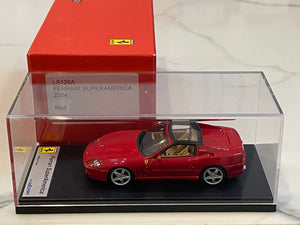 Looksmart 1/43 Ferrari 575 Superamerica 2004 Red LS126A