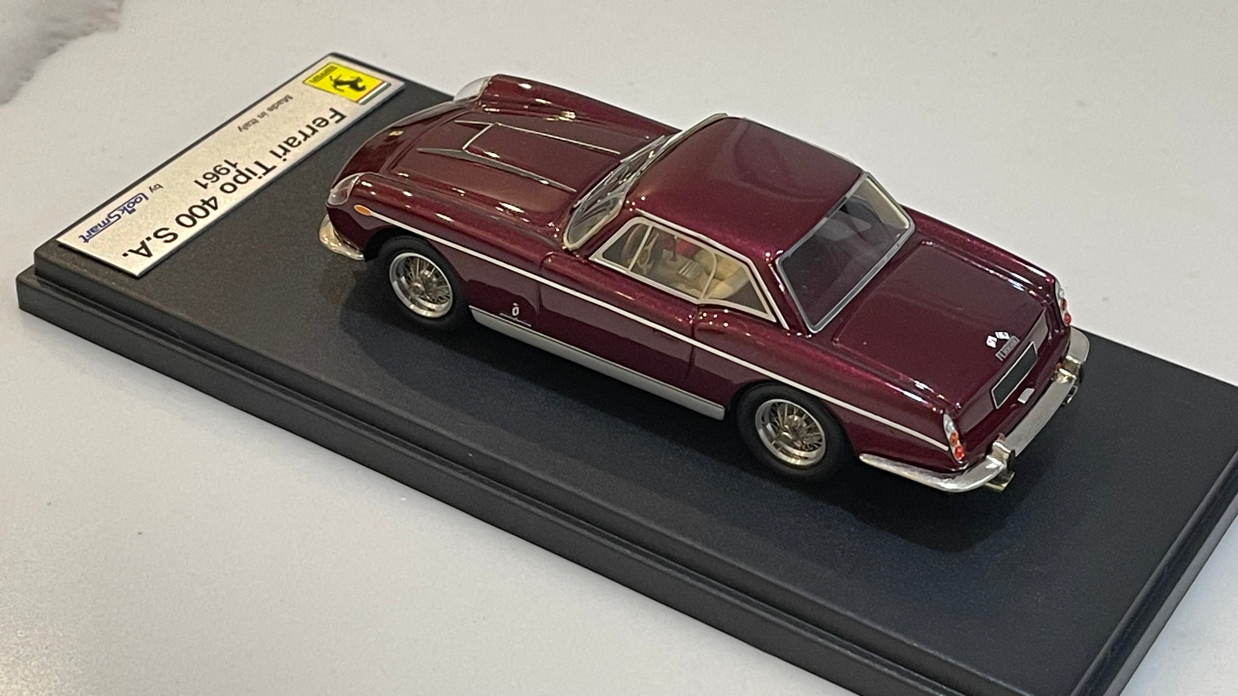 Looksmart 1/43 Ferrari 400 SA Tipo Coupe 1961 Met. Red LS141 