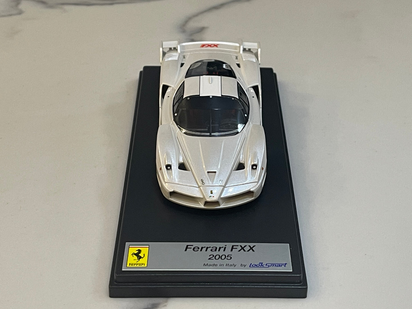 Looksmart 1/43 Ferrari FXX 2005 Pearl White LS159D