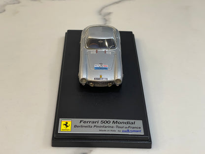 Looksmart 1/43 Ferrari 500 Mondial Berlinetta IV Tour de France No. 235 1954 Silver LS168
