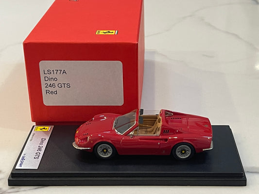 Looksmart 1/43 Ferrari Dino 246 GTS 1972 Red LS177A