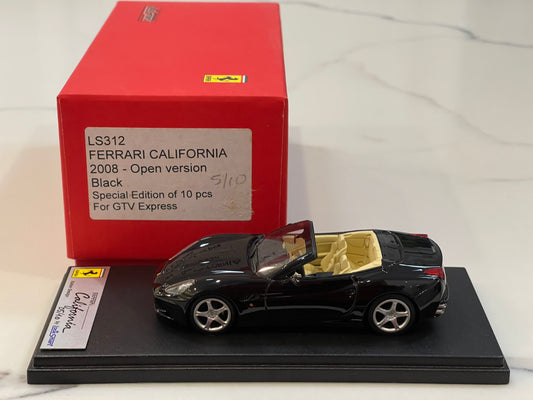 Looksmart 1/43 Ferrari California 2008 Black LS312