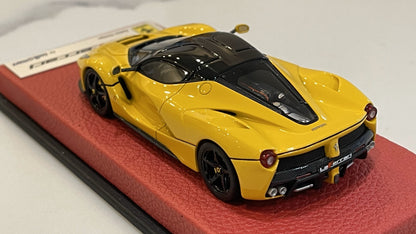 Looksmart 1/43 Ferrari LaFerrari Geneva Auto Show 2013 Giallo Modena/Nero LS421B