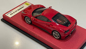 Looksmart 1/43 Ferrari 488 GTB Coupe Geneva Auto Show 2015 Rosso Corsa LS446A