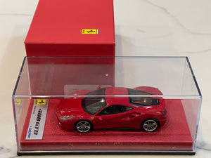 Looksmart 1/43 Ferrari 488 GTB Coupe Geneva Auto Show 2015 Rosso Corsa LS446A