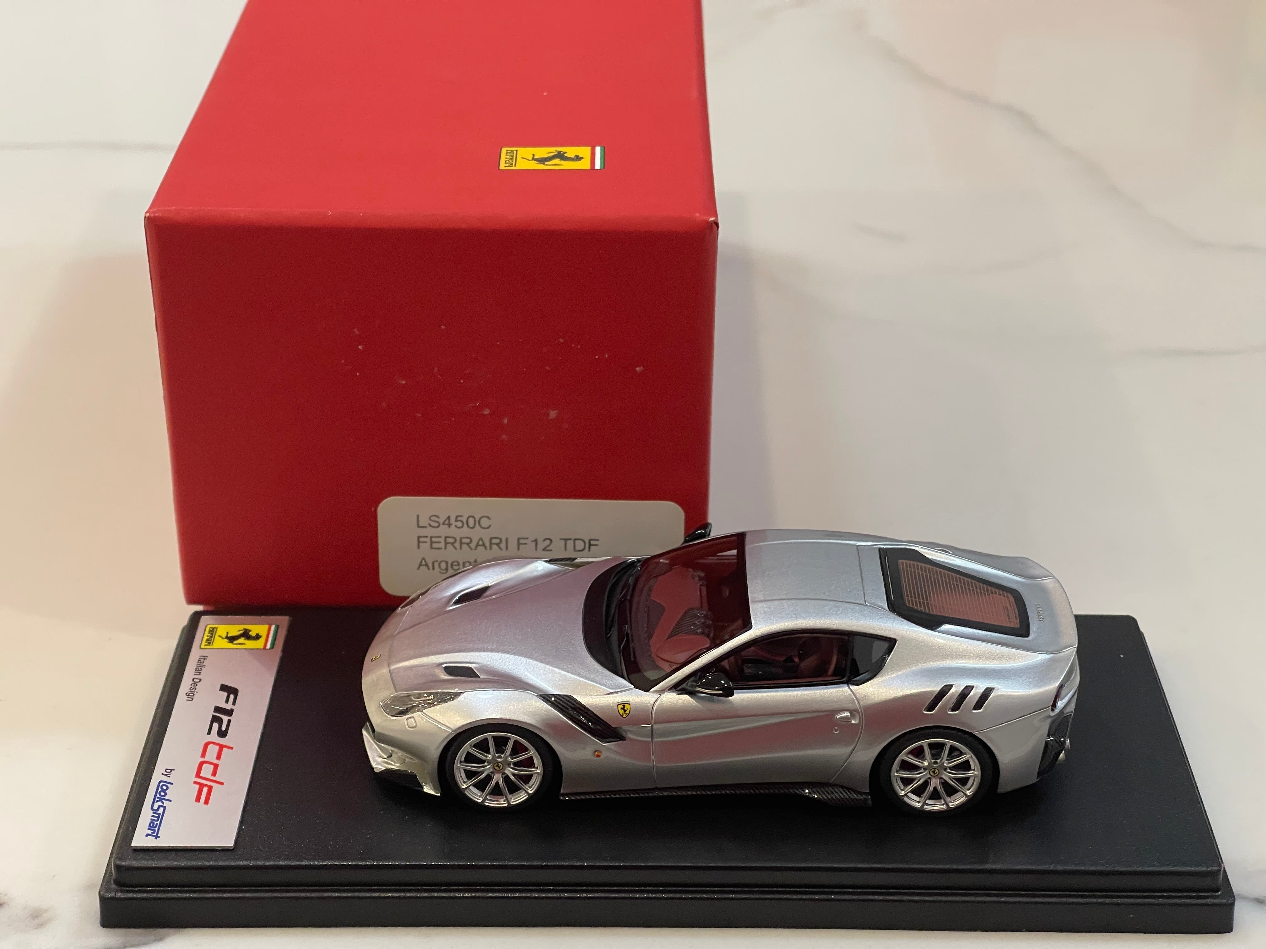 Looksmart 1/43 Ferrari F12 TDF 2015 Agrento Nurburgring LS450C