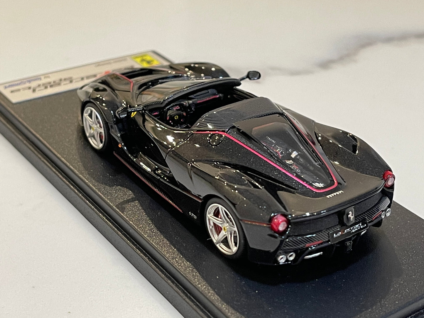 Looksmart 1/43 Ferrari LaFerrari Aperta 2016 Nero Daytona LS462A