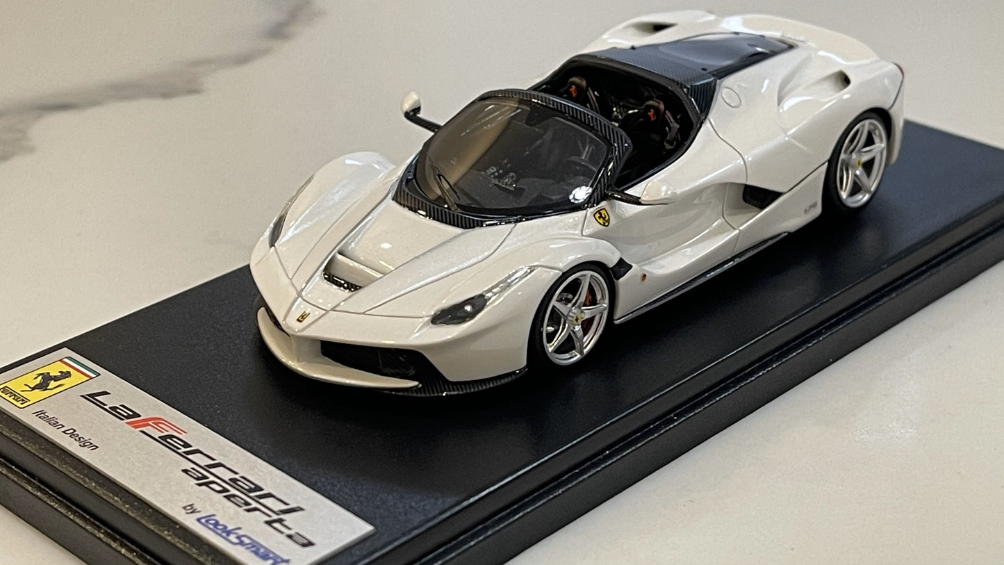 Looksmart 1/43 Ferrari LaFerrari Aperta 2016 Bianco Italia LS462C