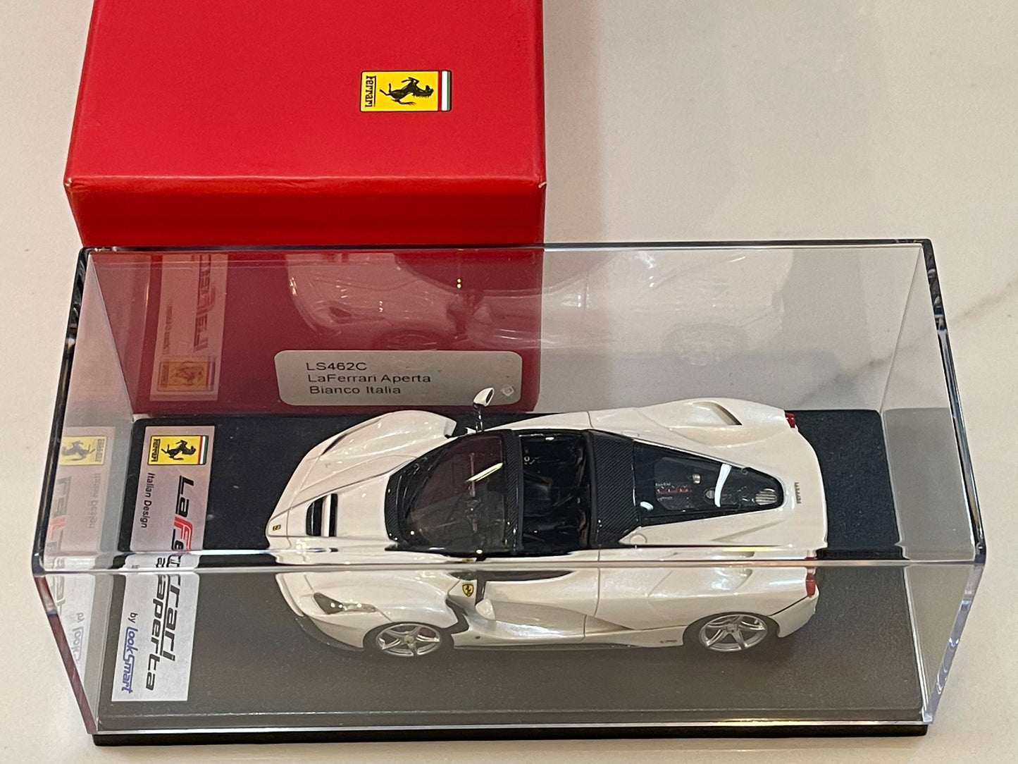 Looksmart 1/43 Ferrari LaFerrari Aperta 2016 Bianco Italia LS462C
