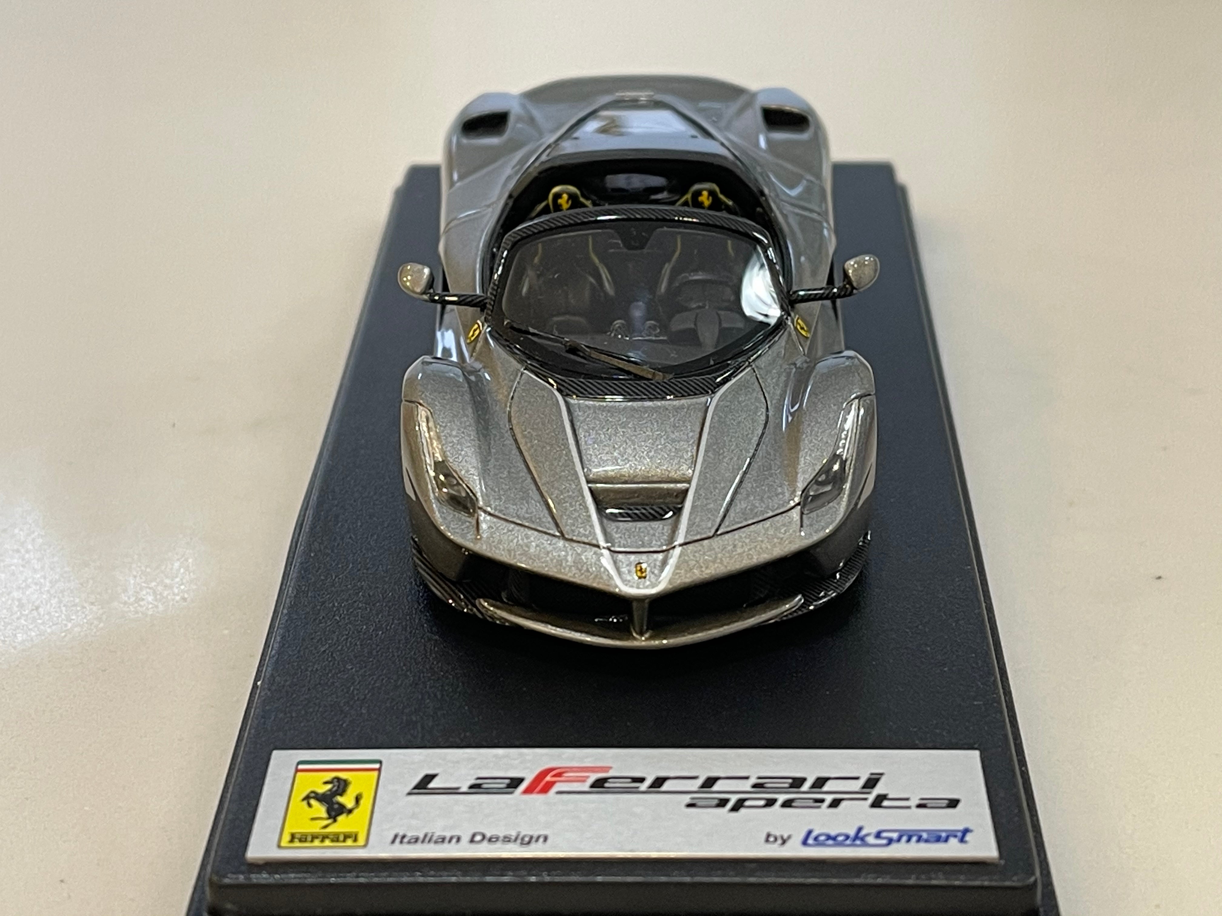 Looksmart 1/43 Ferrari LaFerrari Aperta 2016 Grigio Ferro Met. LS462E