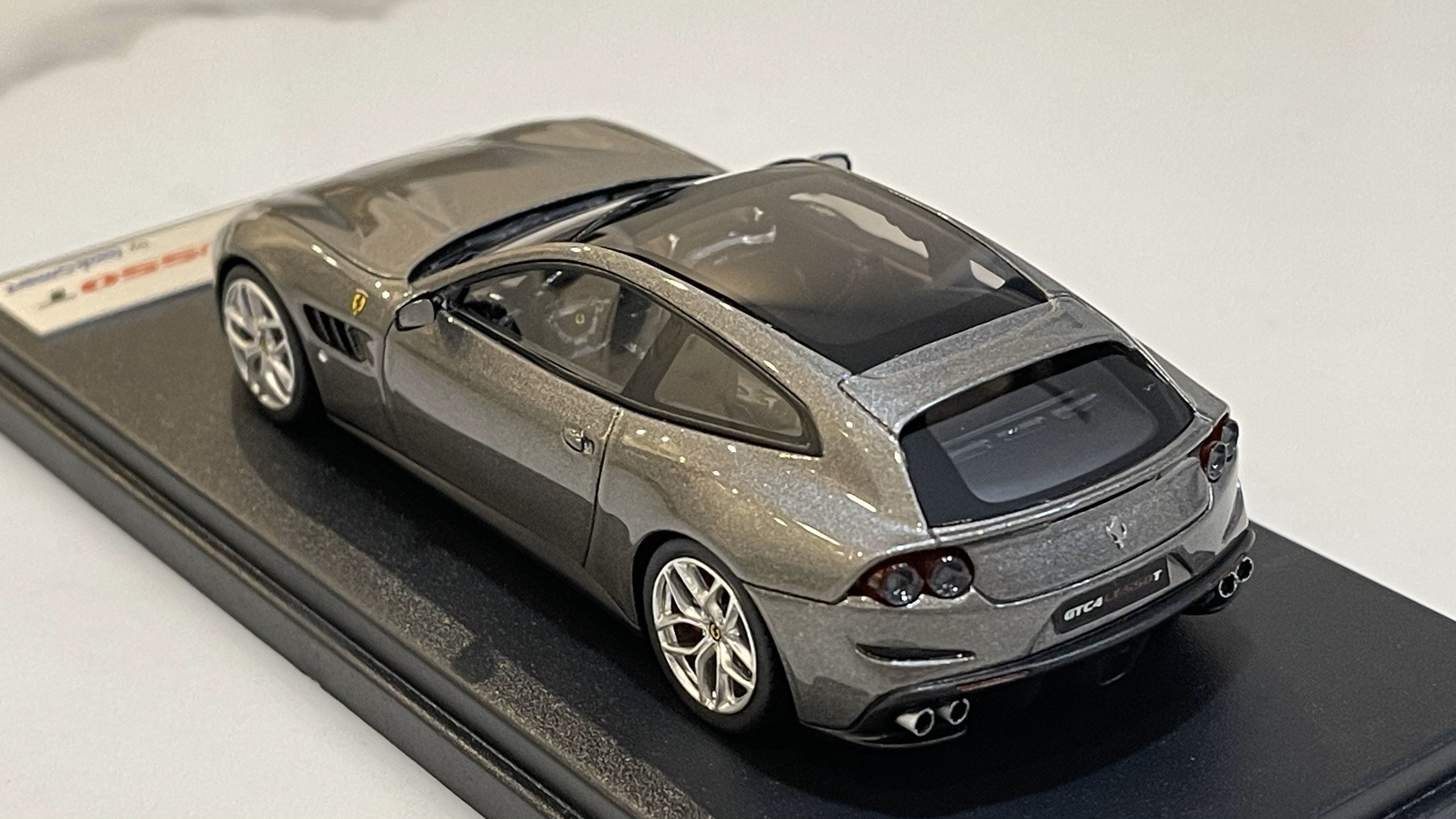 Looksmart 1/43 Ferrari GTC4 Lusso T 2017 Grigio Ferro Met. LS466A