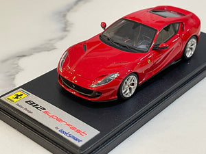 Looksmart 1/43 Ferrari 812 Superfast 2017 Rosso Corsa LS467C