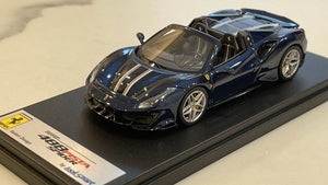 Looksmart 1/43 Ferrari 488 Pista Spider 2019 Blue Nart LS496C