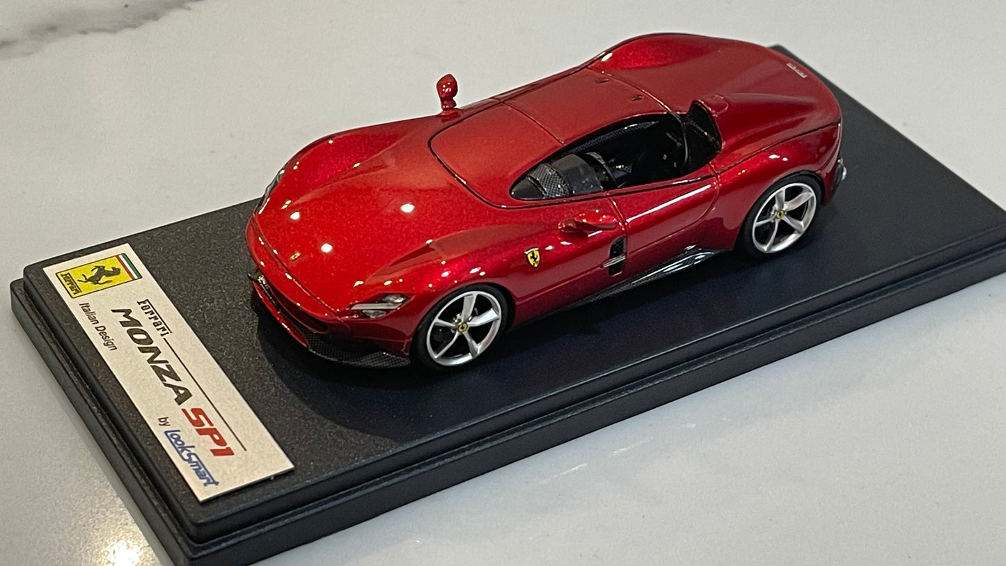 Looksmart 1/43 Ferrari Monza SP1 2018 Rosso Magna LS499B
