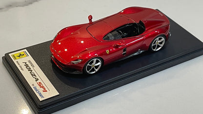 Looksmart 1/43 Ferrari Monza SP1 2018 Rosso Magna LS499B