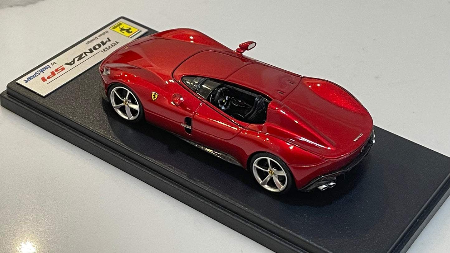 Looksmart 1/43 Ferrari Monza SP1 2018 Rosso Magna LS499B