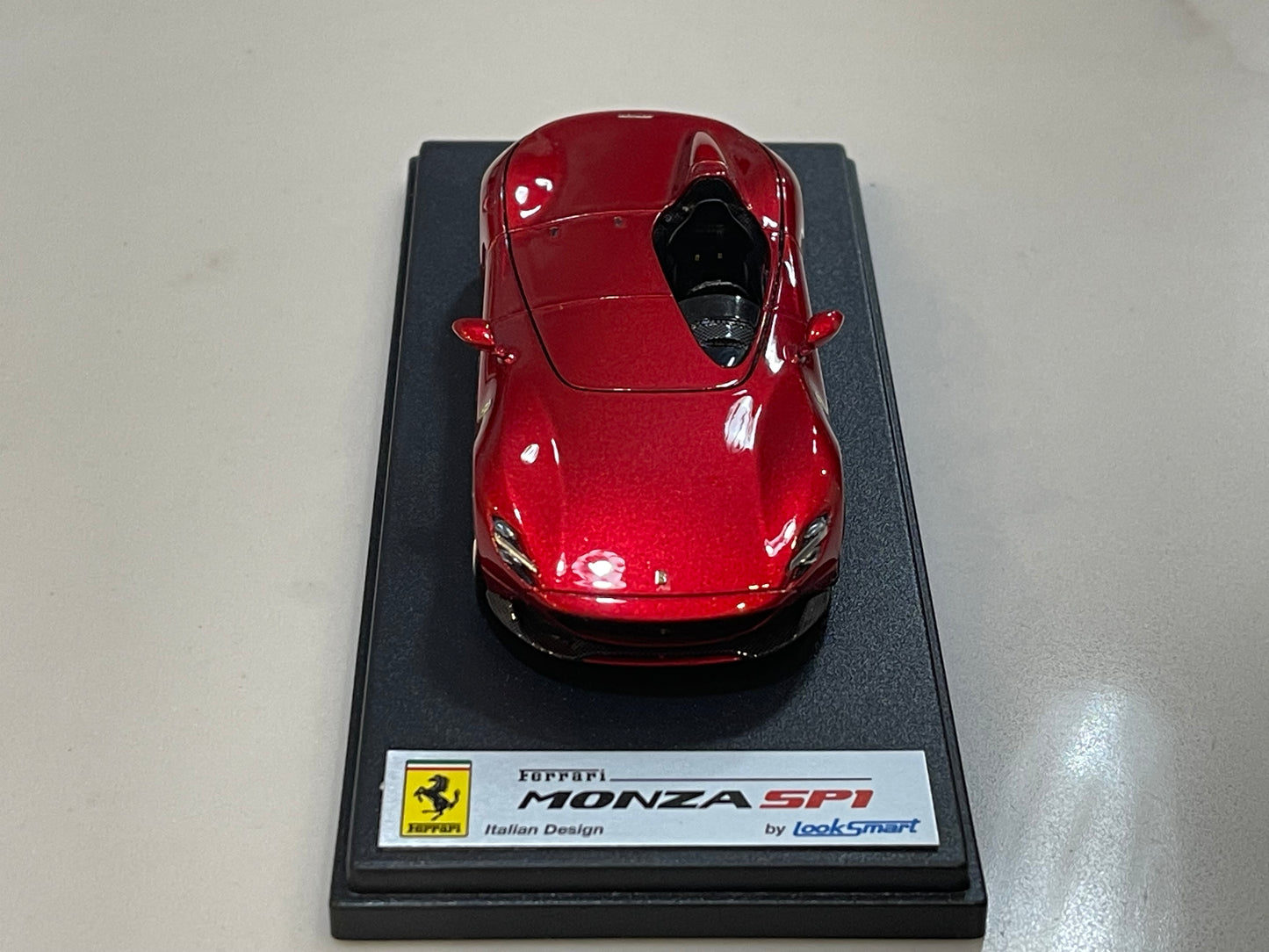 Looksmart 1/43 Ferrari Monza SP1 2018 Rosso Magna LS499B
