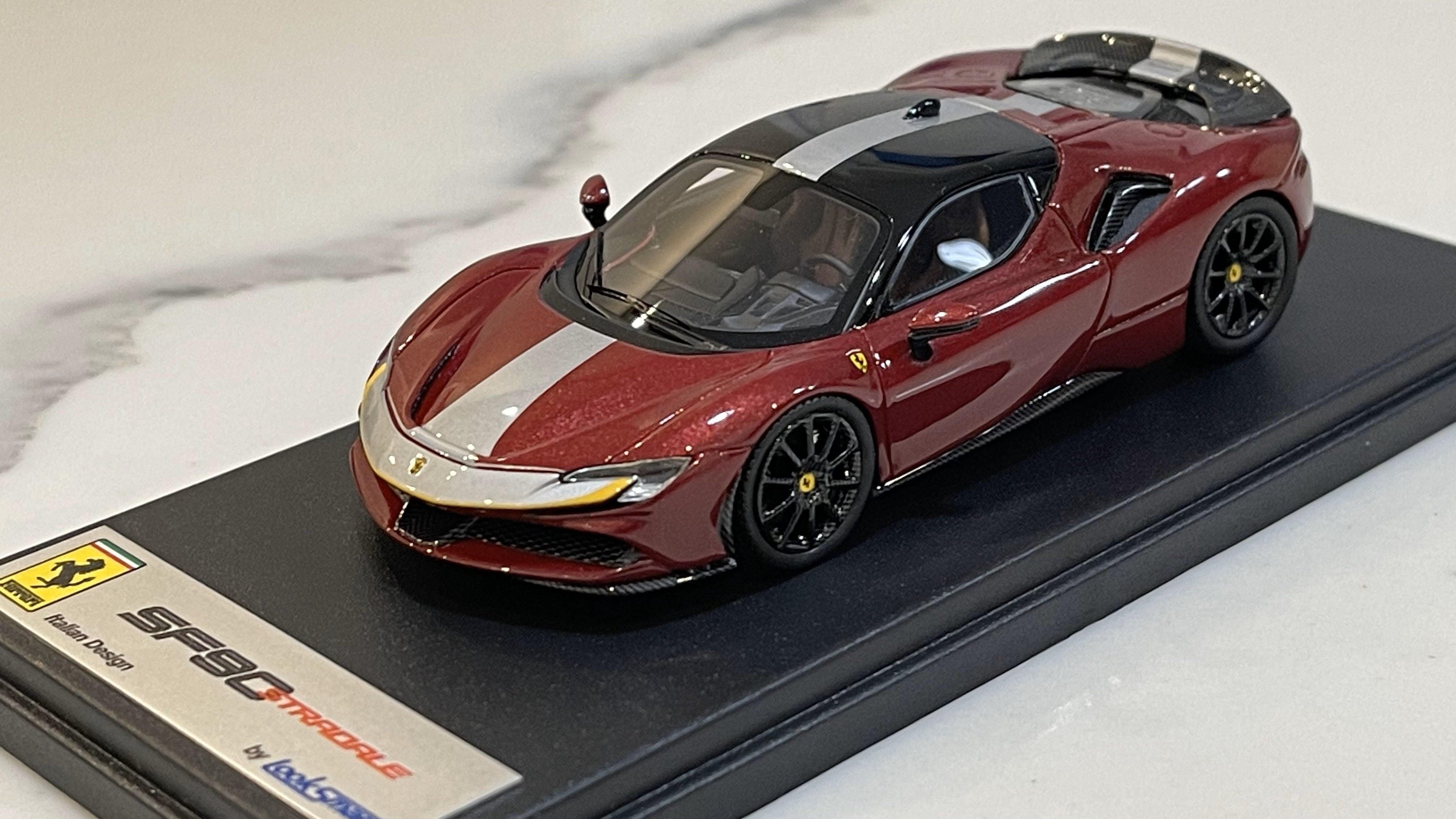 Looksmart 1/43 Ferrari SF90 Stradale Assetto Fiorano 2020 Rosso Fiorano LS504E