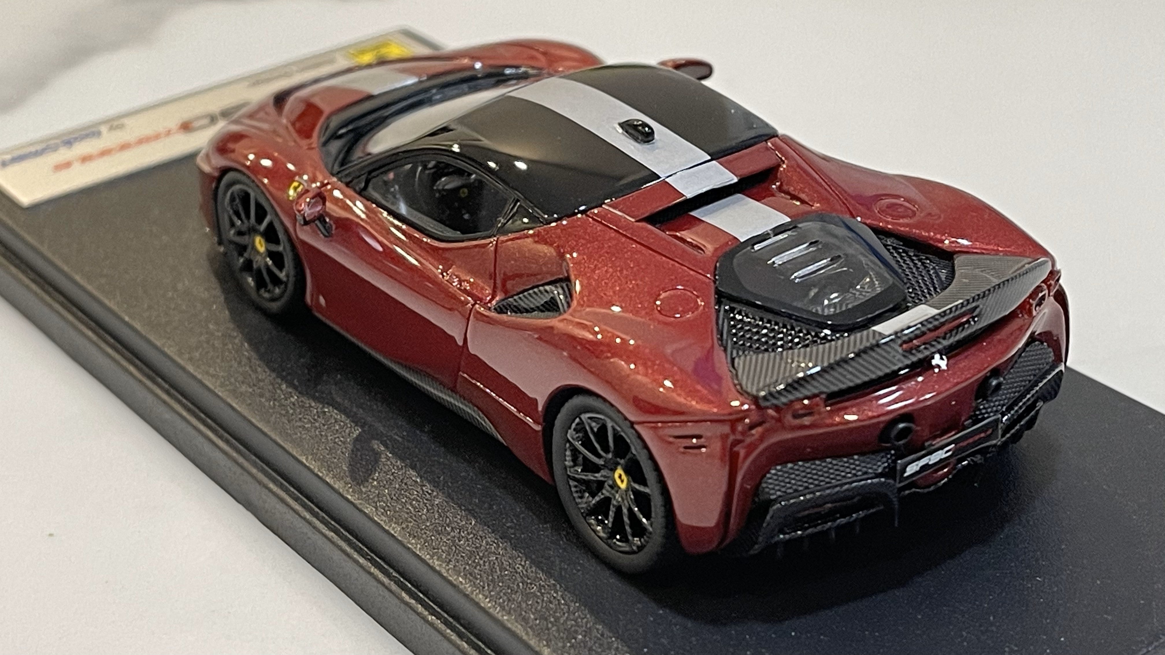 Looksmart 1/43 Ferrari SF90 Stradale Assetto Fiorano 2020 Rosso Fiorano LS504E