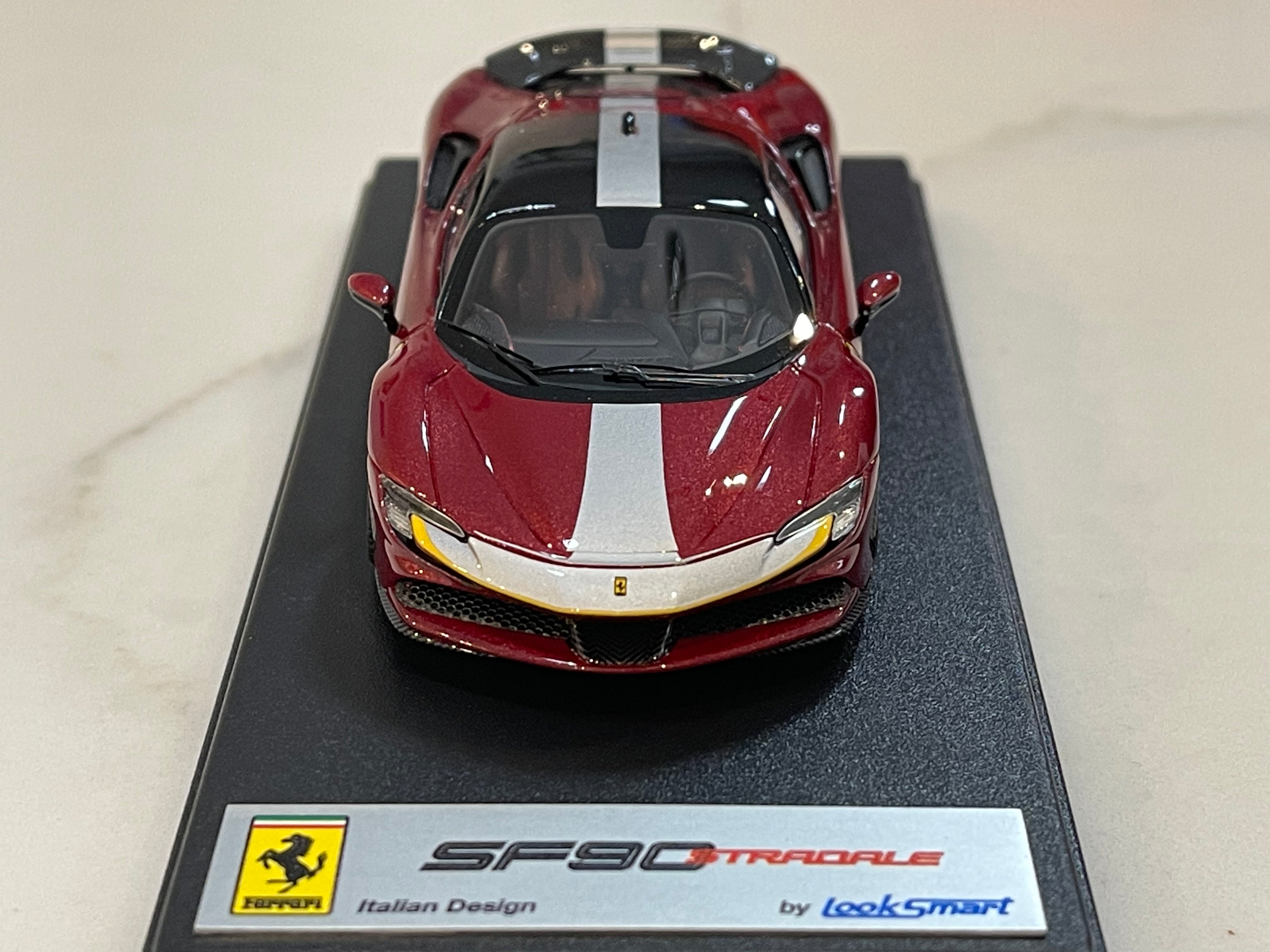 Looksmart 1/43 Ferrari SF90 Stradale Assetto Fiorano 2020 Rosso Fiorano LS504E