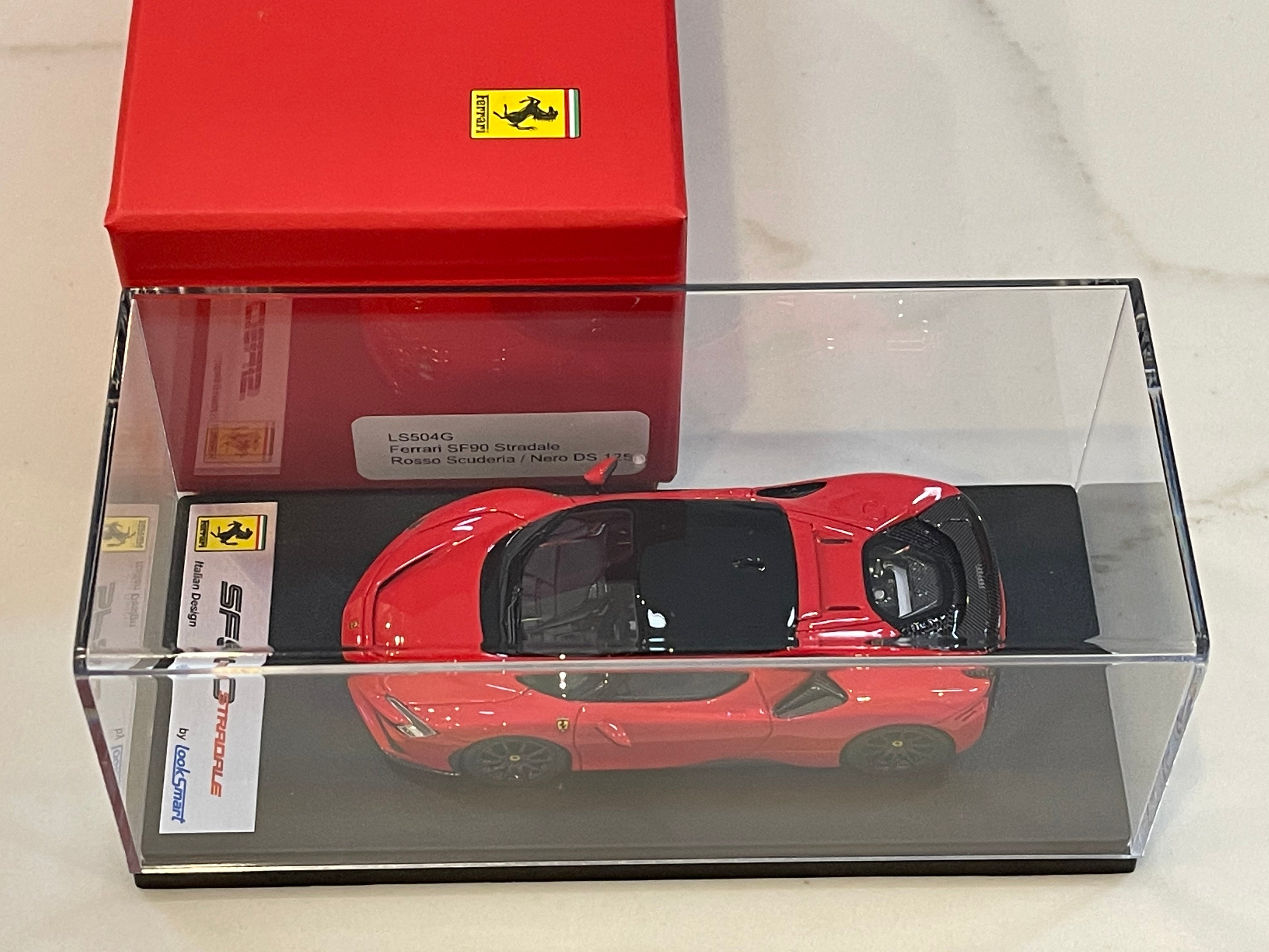 Looksmart 1/43 Ferrari SF90 Stradale 2020 Rosso Scuderia LS504G