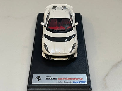 Looksmart 1/43 Ferrari 812 Compitizione 2022 Bianco Italia LS530B