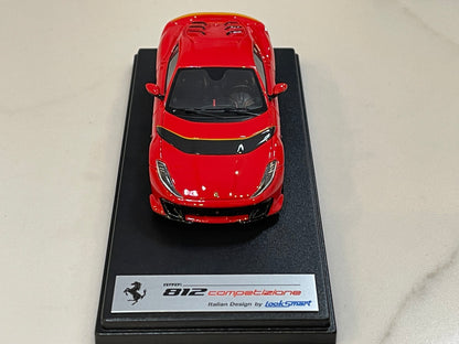 Looksmart 1/43 Ferrari 812 Compitizione 2022 Rosso Corsa LS530E