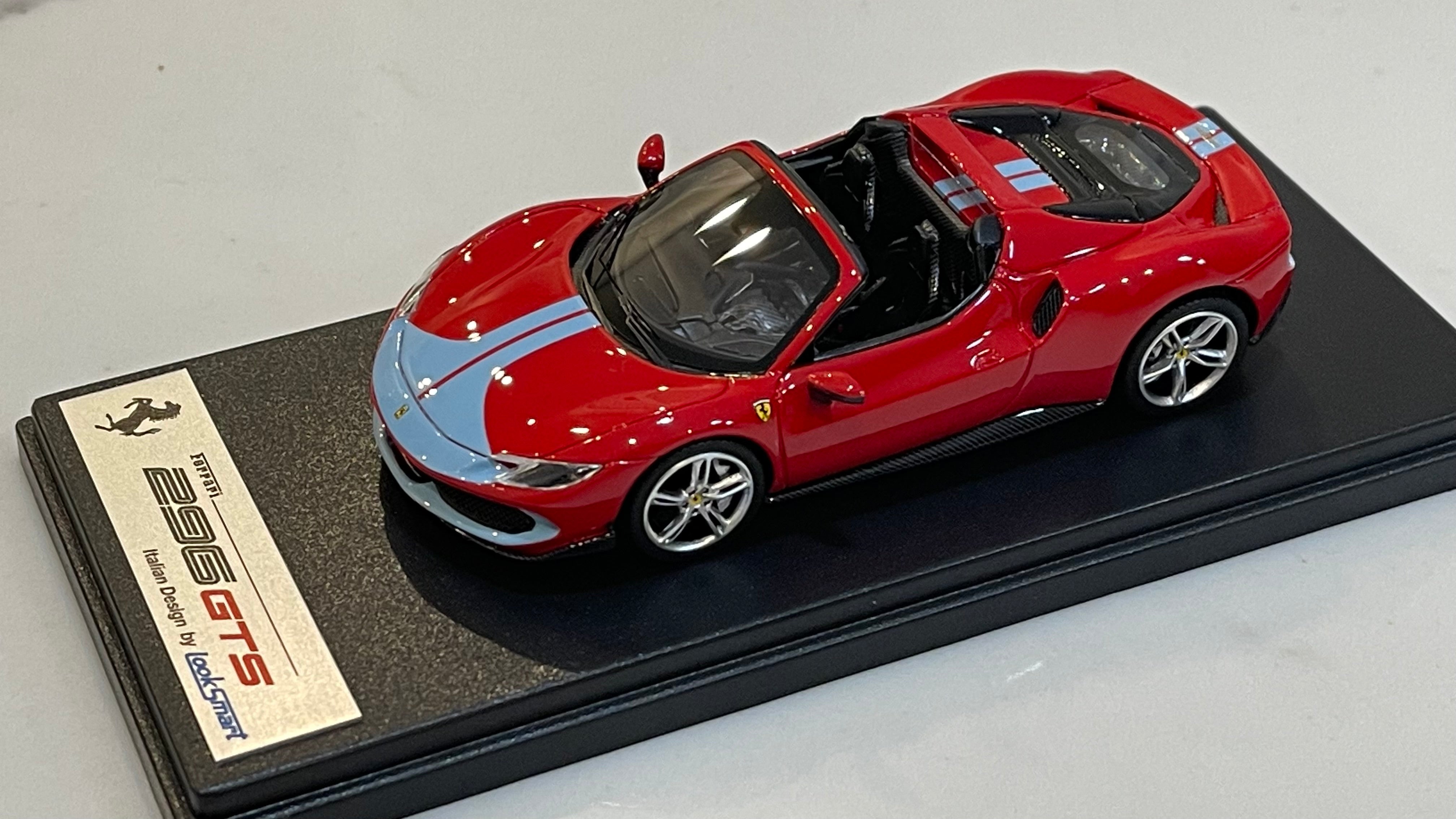 Looksmart 1/43 Ferrari 296 GTS 2020 Rosso Corsa LS538B