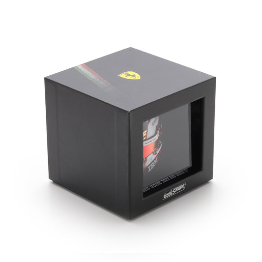 Scuderia Ferrari F1 Team Charles Leclerc 2025 Abu Dhabi GP Mini Helmet Black - 1:5 Scale