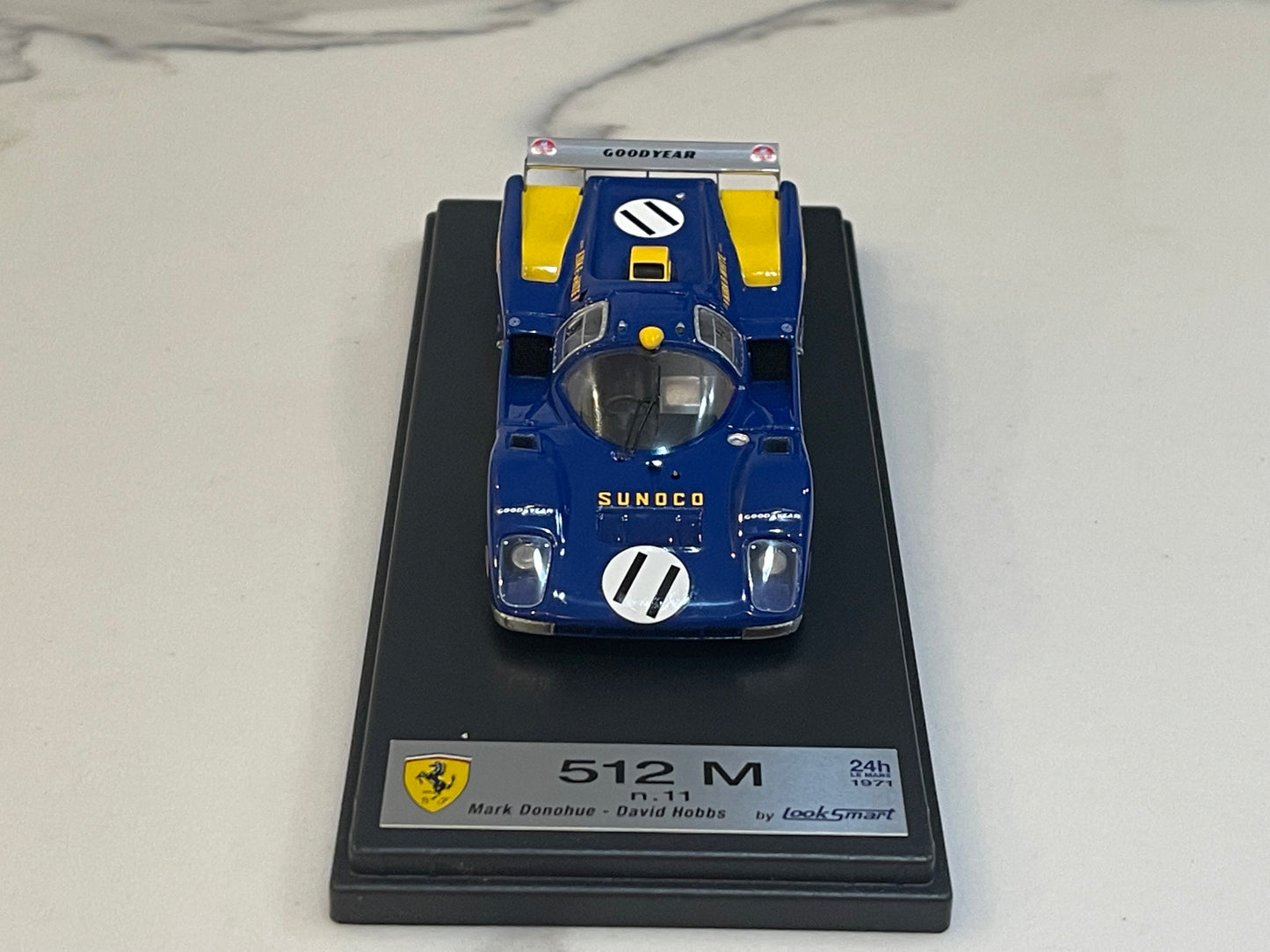 Looksmart 1/43 Ferrari 512 M 24 Hours Le Mans 1971 Blue No. 11 LSLM020