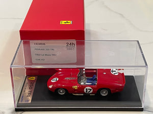 Looksmart 1/43 Ferrari 250 TRI TR61 24 Hours Le Mans 1961 Red No. 17 LSLM046
