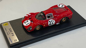 Looksmart 1/43 Ferrari 330 P3 24 Hours Le Mans 1966 Red No. 21 LSLM103