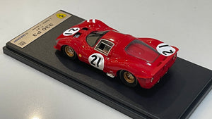 Looksmart 1/43 Ferrari 330 P3 24 Hours Le Mans 1966 Red No. 21 LSLM103